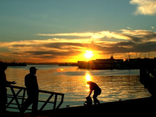 SANTA POLA Le Port et coucher de soleil - janv 11 -PICT0050-4.JPG